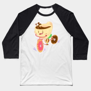 crazy cup of coffe Baseball T-Shirt